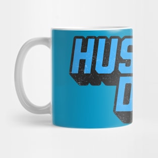 Husker Under Blue Mug